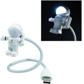 Resim Hediye Astronot Lamba LED USB Gece Lambası Klavye Işığı Kitap Okuma Işığı 