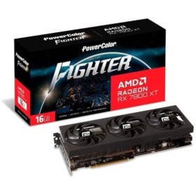 Resim POWERCOLOR Fıghter Rx 7800xt 16g-f/oc Gddr6 256bit 