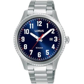 Resim Lorus Rh981rx9 Quartz Çelik Gri Lacivert Kadran 41 Mm Erkek Kol Saati Gri 