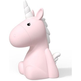 Resim Dhink Silikon Gece Lambası Unicorn Pembe 