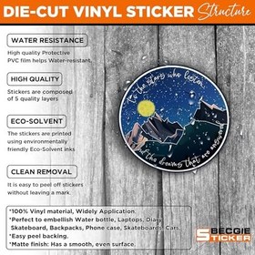 Resim Set 3 Parça 3 İnç - ACOTAR'dan Esinlenen Çıkartma Yüksek Lordlar ve Kanat Liderleri - Velaris Acotar Dağları - Gece Mahkemesi Kitap Kulübü Su Şişeleri, Bardak, Dizüstü Bilgisayar, Araba, Kindle için 