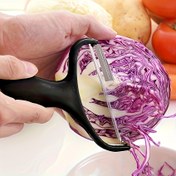Resim Paslanmaz Çelik Lahana Soyucu Sebze Dilimleyici Rendeleme Çok Amaçlı Mutfak Aleti 