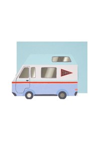 Resim Meri Meri - Karavan Tebrik Kartı 