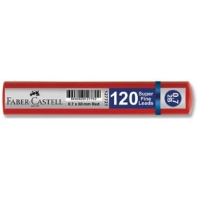 Resim Faber Castell Grip Min 0.7mm 120'li Tüp Kırmızı 