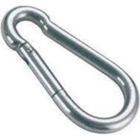 Resim Galvanizli Düz Karabina 4-5-6-8-10-12 Mm Adet Ve Ölçü Seçenekleri 