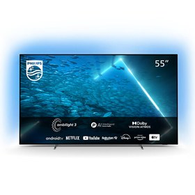 Resim 55OLED707/12 139 CM 55" 4K UHD OLED Android 3 Taraflı Ambilight TV 