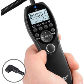 Resim Sony A99, A99Iı, A77, A77Iı, A77V, A65, A65V, A57, A55 İçin Ayex Ax-3 S1 Zaman Ayarlı Kumanda 