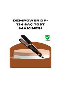 Resim Dempower Dp-134 Saç Tost Makinesi Kolay Kullanım, Hızlı Sonuç, Uzun Süre Kalıcılık Çok Renkli 
