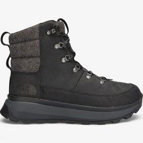 Resim The North Face Bergen Deri Erkek Gri Su Geçirmez Kar Botu 