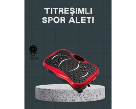 Resim Tuncel Store Titreşimli Egzersiz Platformu Evde Spor ve Kas Aktivasyonu 