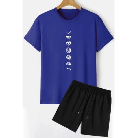 Resim Trendypassion Evren Temalı Şort T-Shirt Eşofman Takımı 