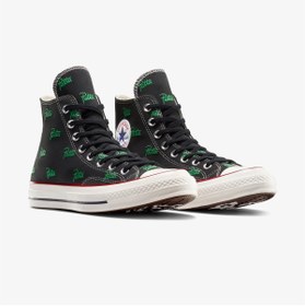 Resim Converse X Patta Chuck 70 Unisex Siyah Bilekli Sneaker 