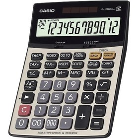 Resim Casio DJ-220D Plus 12 Hane Hesap Makinesi 