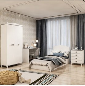 Resim Garaj Home Elit Genç Odası Takımı Gri Diğer 