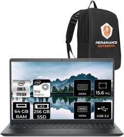 Resim Dell Vostro 3520 i5 1135G7 64GB RAM 256GB SSD 15.6'' FHD FDOS N2063PVNB3520U & PER4 ÇANTA 