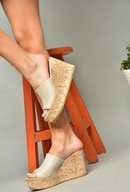 Resim fox SHOES S996069909 Dolgu Tabanlı Kadın Terlik 