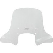 Resim Gp Kompozit Rks Neon125 2023-2025 Uyumlu Elcikli Ön Cam Şeffaf 49 Cm 
