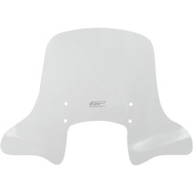 Resim Gp Kompozit Rks Neon125 2023-2025 Uyumlu Elcikli Ön Cam Şeffaf 49 Cm 