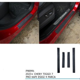 Resim Chery Tiggo 7 Pro Kapı Eşiği 4 Parça 2023+ Sonrası 