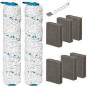 Resim Geeksen "leifheit Regulus Aqua Powervac İçin Hepa Sünger Filtre & Fırça Rulo - Mikrofiber Ve Kıllı Çift Temizleme" 