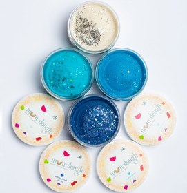 Resim Sparkly Ocean Mood Çok Renkli Oyun Hamuru 