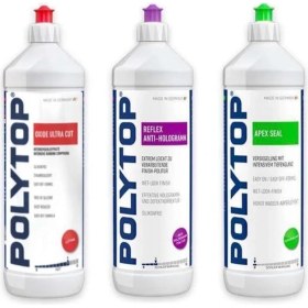 Resim Polytop Oxide Ultra Kalın Pasta Reflex Hare Giderici ve Apex Boya Koruma Seti 1 Lt 