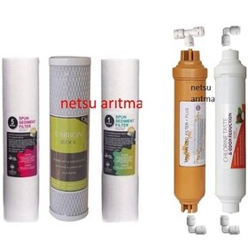 Resim Açık Kasa Su Arıtma Cihazı Filtresi 7'li Filtre -Membran seçin 