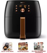 Resim Philips Premium Airfryer Xxl Smart Sensing Akıllı Sıcak Hava Fritöz, 2200 W 