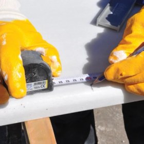 Resim Dekor Şerit Metre Çelik Metre Soft Siyah 5 mt x 25 mm 