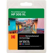 Resim Kodak HP305 HP Renkli Mürekkep Kartuşu 