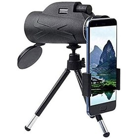 Resim Telefon Sahibi İle Monoküler Teleskop Ve Tripod 80x100 Bak4 Yetişkin İçin 