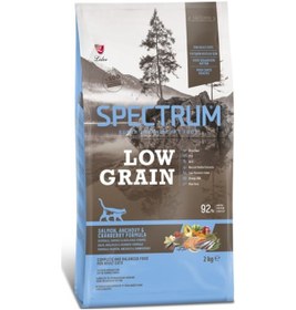 Resim Spectrum Low Grain Somonlu Hamsili Kızılcıklı Yetişkin Kedi Maması 2 KG 