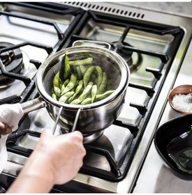 Resim Tel Süzgeç- Paslanmaz Çelik 17 Cm Gri 