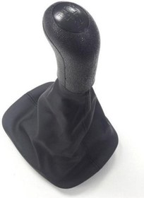 Resim parcafix Parçafix Skoda Octavia A4 1997-2009 Vites Kolu Topuzu Körüğü Siyah 5 Ileri 