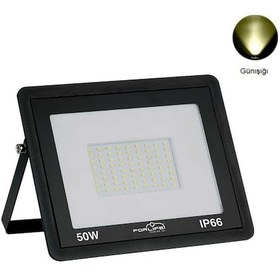 Resim Forlife 50 Watt Günışığı Slim Kasa Led Projektör 