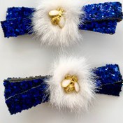 Resim Chic Bee Bow Hair Clips 