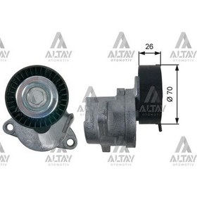 Resim Vantilatör Gergisi Astra J / Insıgnıa A / Zafıra A 20dth-a20dte 55562864 