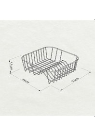 Resim Teknotel Lavabo Evye Tabaklık Bulaşıklık Mat Siyah Kb081 Çok Renkli 