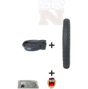 Resim Bisiklet 16 İç Dış Lastik Seti Dış 16x1,95 - İç 16x1.75-2.125 Hedye Tzmanya Sticker 