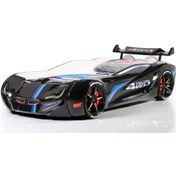 Resim Setaymobilya Mercedes Arabalı Yatak - Siyah 