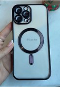 Resim NEW Iphone 13pro Max Uyumlu Kamera Lens Korumalı Magsafe Özellikli Kılıf - Siyah 