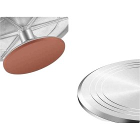 Resim Paslanmaz Çelik Pasta Hazırlama Standı | Pasta Sıvama Standı (PHS-30) 