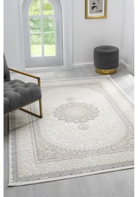 Resim Smart Gri Halı Salon Oturma Odası Çocuk Odası Yatak Odası Halısı 12003 Gri 