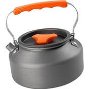 Resim Suntek Kamp Su Isıtıcısı Çaydanlık Cezve Anti 1,1l-15,5x6cm Gri 