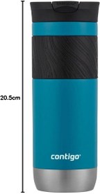 Resim CONTIGO BYRON PRO SNAPSEAL TERMOS BARDAK 590ML TURKUAZ 
