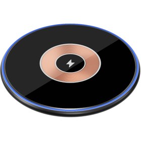 Resim Wiwu Wi-W013 Quantus 15W Hızlı Şarj Özellikli Masaüstü Wireless Şarj Aleti - Siyah 