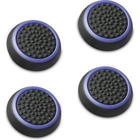 Resim Lidyahan Store [4] Analog Stick Joystick Controller Için Performance Baş Parmak Eklentisi Ps4 | Ps3 | Xbox One | Xbox One S | Xbox 360 | Wii U (Siyah ve Mavi) A1669 