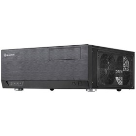 Resim Silverstone GD09B-C USB 3.0 Type-C Kompakt ATX Htpc Kasası 