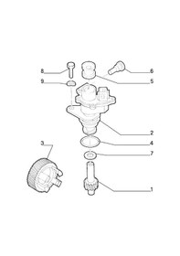 Resim Ducato Scudo Peugeot Boxer Kilometre Dişli Hız Sensörü 9610853480 