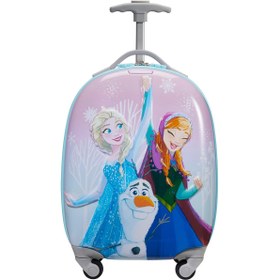 Resim Samsonite Mavi Disney Frozen Ultimade Tekerlekli Çocuk Çantası 